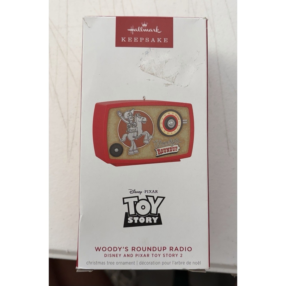 2024 Hallmark Ornament WOODY'S ROUNDUP RADIO -  DISNEY AND PIXAR TOY STORY New